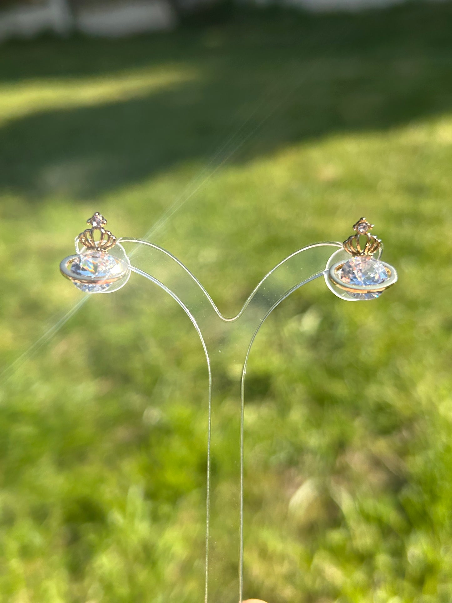Crown Earrings