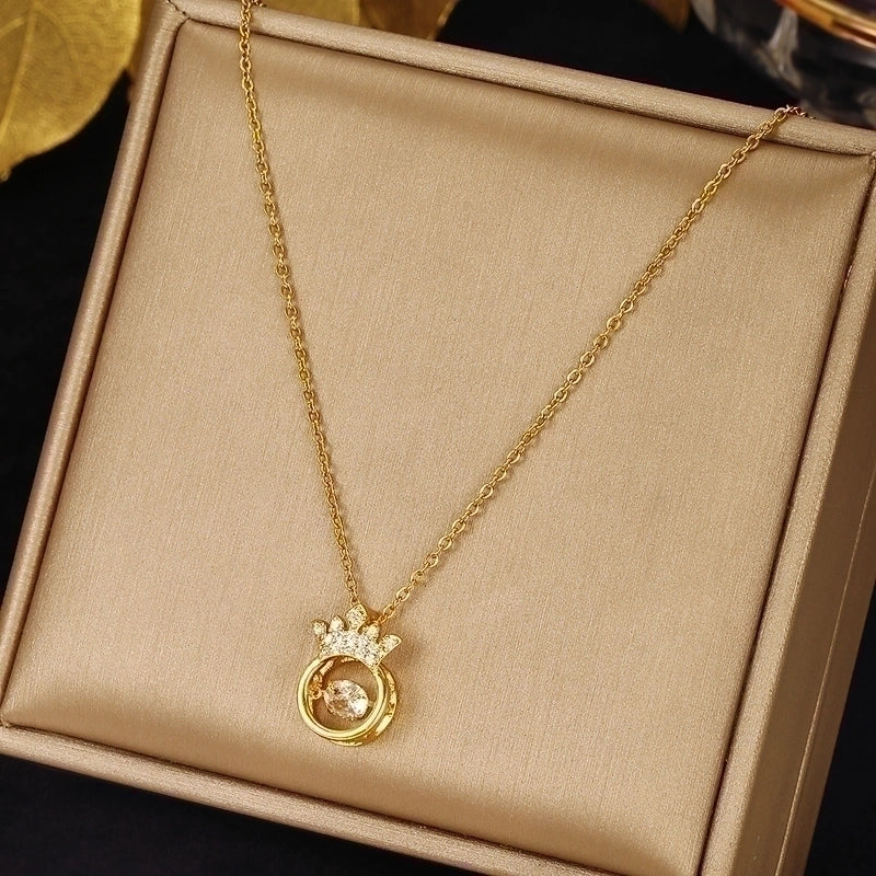 Crown necklace