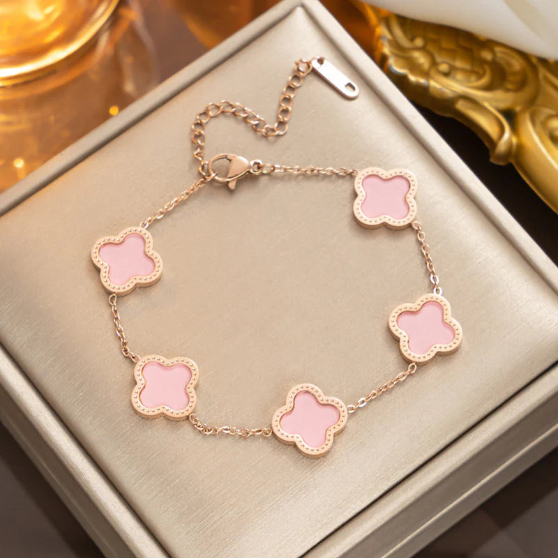 Gold Clover Bracelet